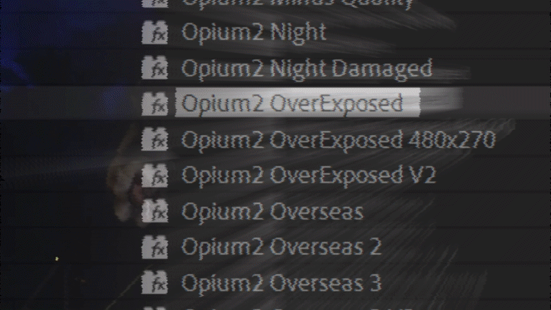 OPIUM PRESETS V2