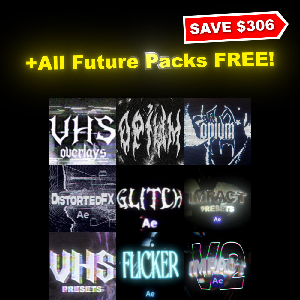 ALL PACKS BUNDLE + ALL FUTURE PACKS FREE