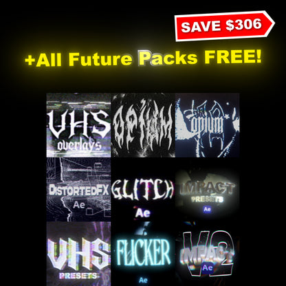ALL PACKS BUNDLE + ALL FUTURE PACKS FREE